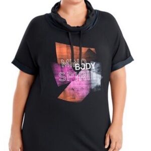 COPY - (EUC) JMS Active Cowl Neck Tee 4x